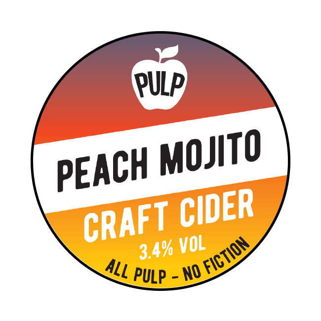 Bag in Box 20 Lt. del sidro artigianale Pulp Cider Peach Mojito