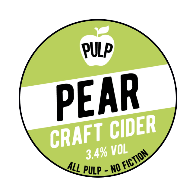 Pulp Cider Pulp Cider | Pear | 3,4% | Bag in Box 20 Lt. 20 LT Organic Beer