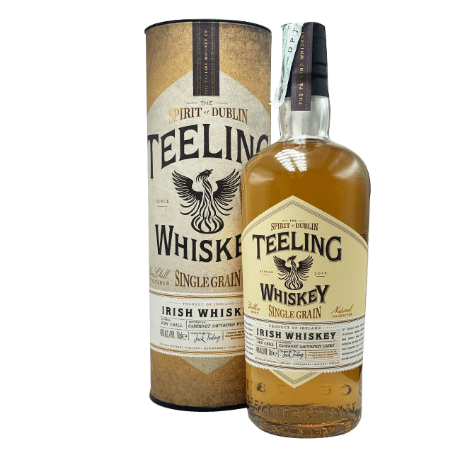 Rinaldi Teeling Whiskey | Single Grain | Irish Whiskey | 46,0% | 70 Cl. LIQUORI Organic Beer