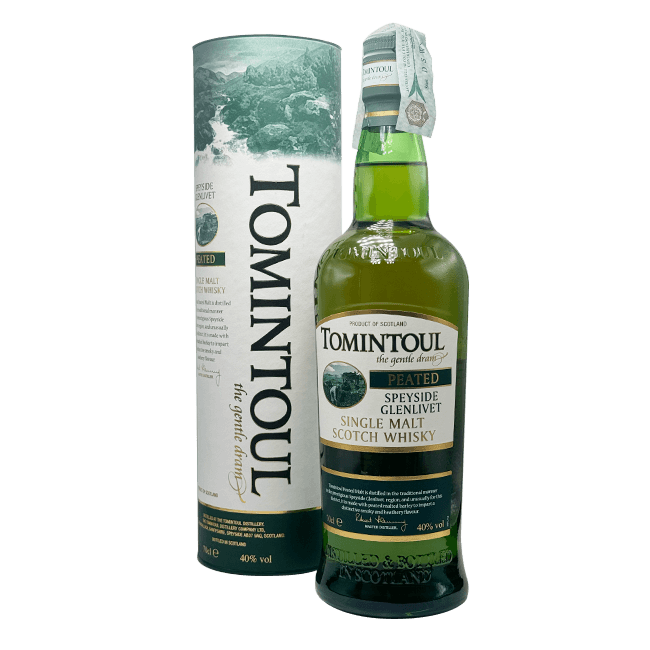 Rinaldi Tomintoul | Single Malt Scotch Whisky Peated | 40,0% | 70 Cl. LIQUORI Organic Beer