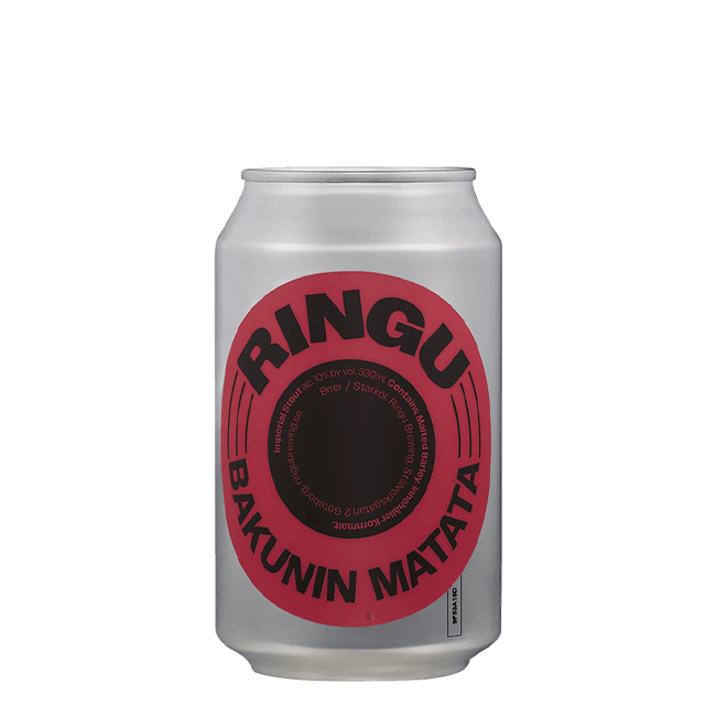 Ringu Brewing Ringu Brewing | Bakunin Matata | 10,0% | Lattina 33 Cl. 33 CL Organic Beer