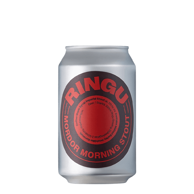 Ringu Brewing Ringu Brewing | Mordor | 13,0% | Lattina 33 Cl. 33 CL Organic Beer