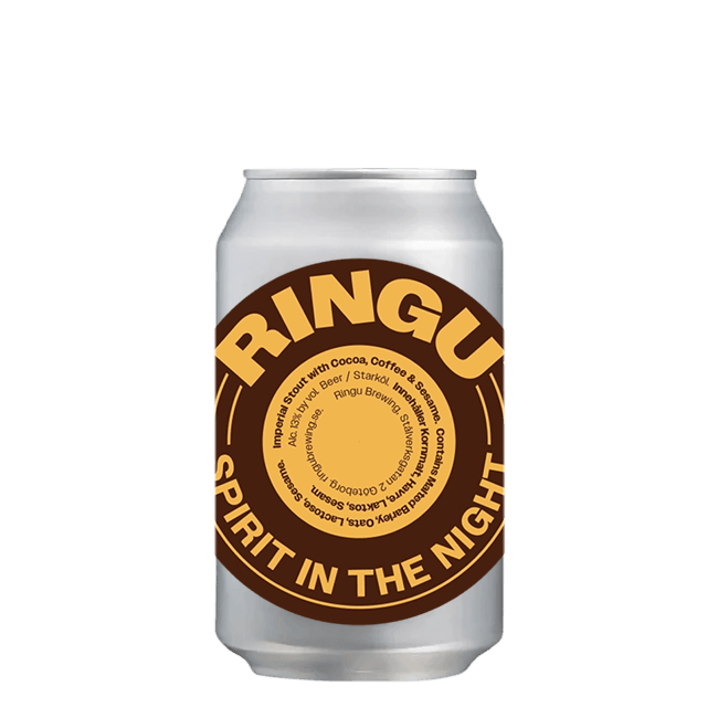 Ringu Brewing Ringu Brewing | Spirits In The Night | 13,0% | Lattina 33 Cl. 33 CL Organic Beer