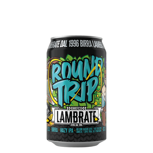 Ritual Lab Ritual Lab x Birrificio Lambrate | Round Trip | 6,2% | Lattina 33 Cl. 33 CL Organic Beer