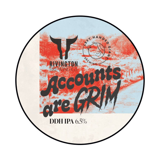 Keykeg 30 Lt. della birra artigianale Accounts Are Grim di Rivington Brewing Co, Chorley