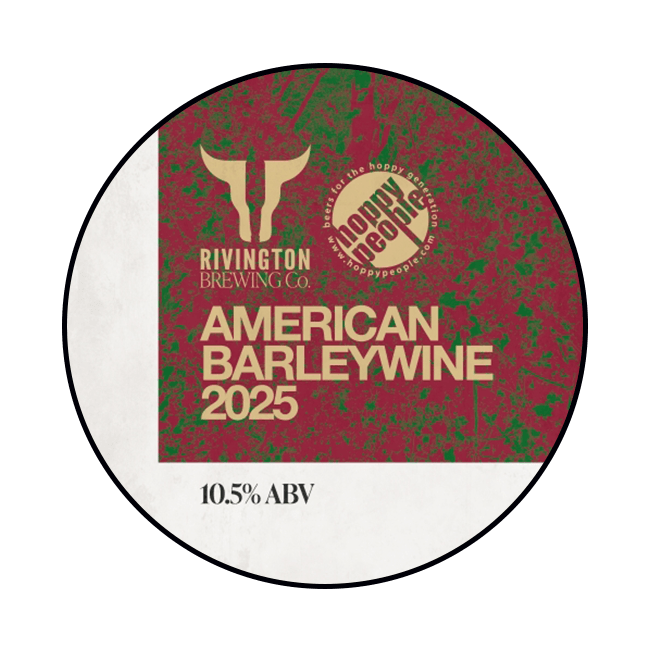 Keykeg 10 Lt. della birra artigianale American Barleywine 2025 di Rivington Brewing Co, Chorley