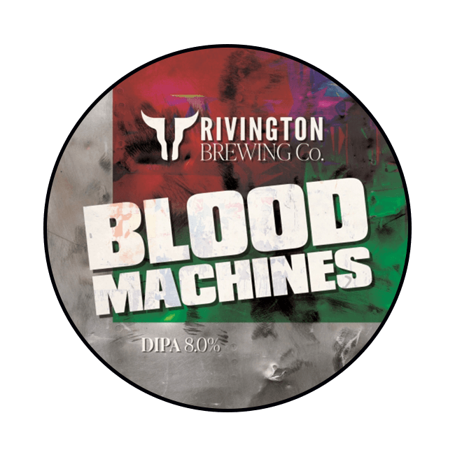 Keykeg 10 Lt. della birra artigianale Blood Machines di Rivington Brewing Co, Chorley