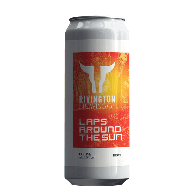 Lattina 50 Cl. della birra artigianale Laps Around The Sun di Rivington Brewing Co, Chorley