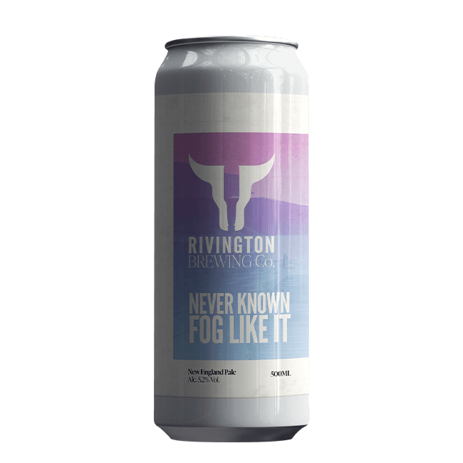 Lattina 50 Cl. della birra artigianale Never Known Fog Like It di Rivington Brewing Co, Chorley