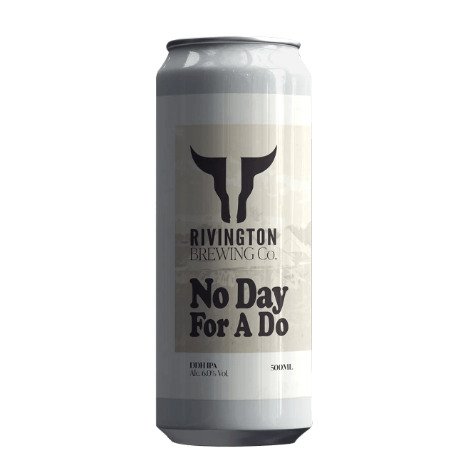 Lattina 50 Cl. della birra artigianale No Day For A Do di Rivington Brewing Co, Chorley