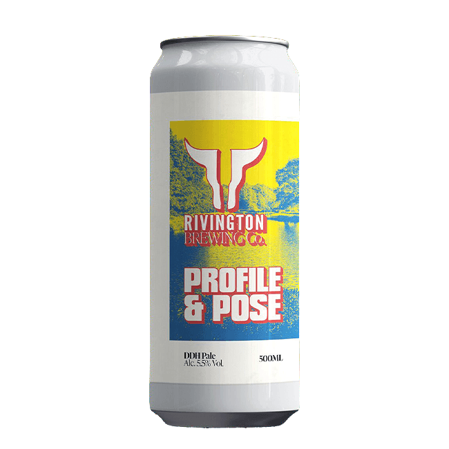 Rivington Rivington | Profile & Pose | 5,5% | Lattina 50 Cl. 50 CL Organic Beer