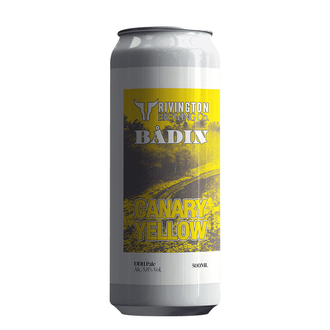Lattina 50 Cl. della birra artigianale Canary Yellow di Rivington Brewing Co, Chorley