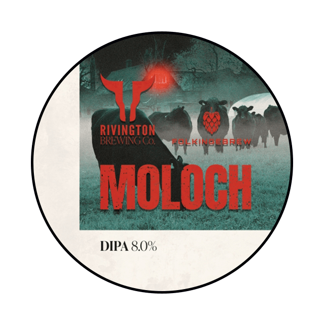 Rivington Rivington x Folkingebrew | Molloch | 8,0% | Keykeg con Sacca 20 Lt. 20 LT Organic Beer