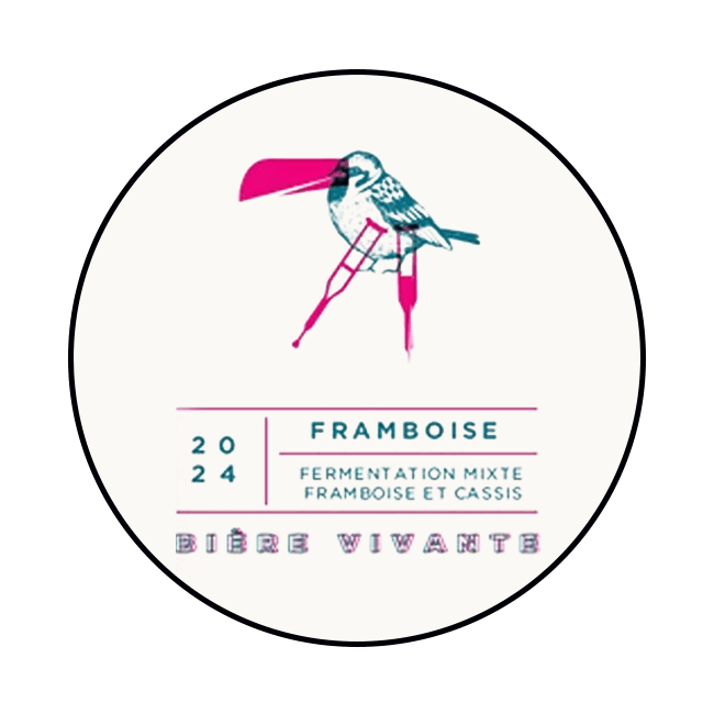 Sacrilège Sacrilège | Framboise 2024 | 5,7% | Keykeg con Sacca 30 Lt. 20 LT Organic Beer