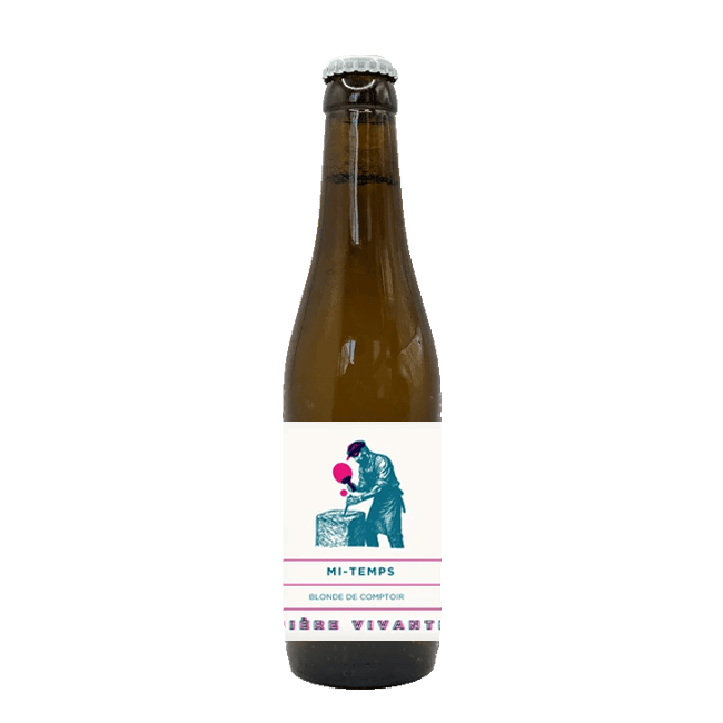 Sacrilège Sacrilège | Mi-temps | 2,8% | Bottiglia 33 Cl. 33 CL Organic Beer