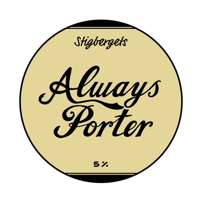 Stigbergets | Always Porter | 5,0% | Keykeg 30 Lt.