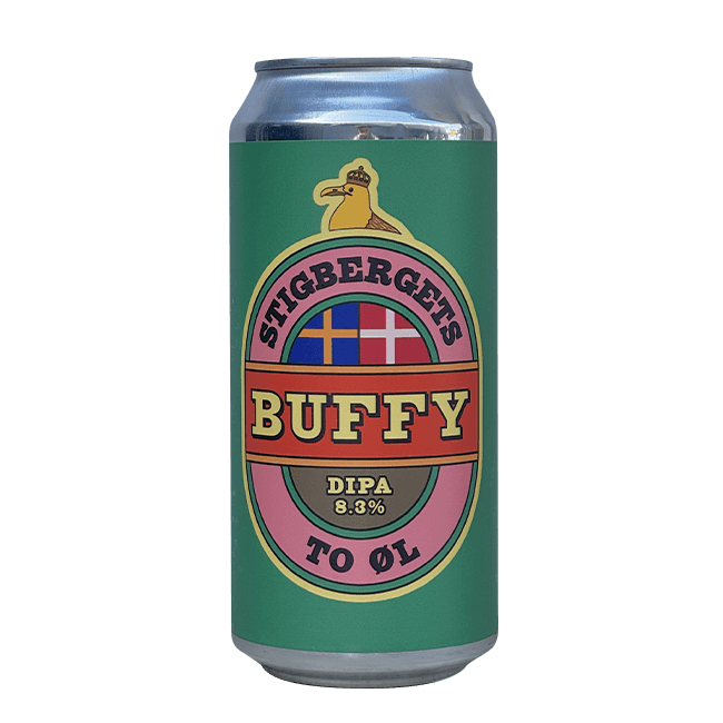 Lattina 44 Cl. della birra artigianale Buffy di Stigbergets, Göteborg