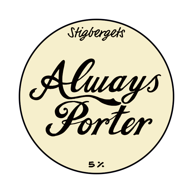 Keykeg 30 Lt. della birra artigianale Always Porter di Stigbergets, Göteborg