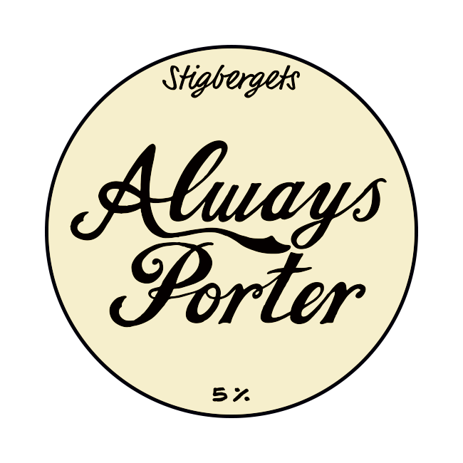 Stigbergets Stigbergets | Always Porter | 5,0% | Keykeg 30 Lt. 30 LT Organic Beer