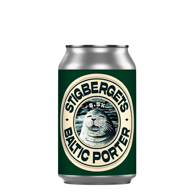 Stigbergets Stigbergets | Baltic Porter | 8,5% | Lattina 33 Cl. 33 CL Organic Beer