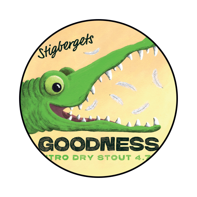 Stigbergets Stigbergets | Goodness | 4,7% | Keykeg 30 Lt. 30 LT Organic Beer