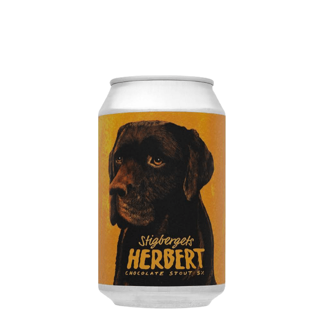 Stigbergets Stigbergets | Herbert Chocolate Stout | 5,0% | Lattina 33 Cl. 33 CL Organic Beer