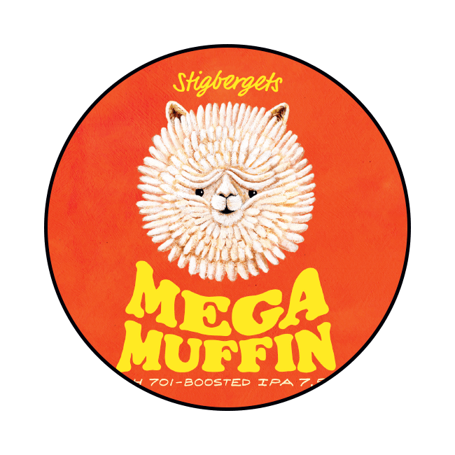 Stigbergets Stigbergets | Mega Muffin | 7,5% | Keykeg 20 Lt. 20 LT Organic Beer