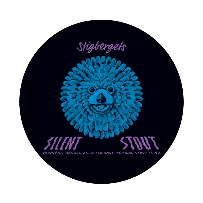 Keykeg 20 Lt. della birra artigianale Silent Stout di Stigbergets, Göteborg