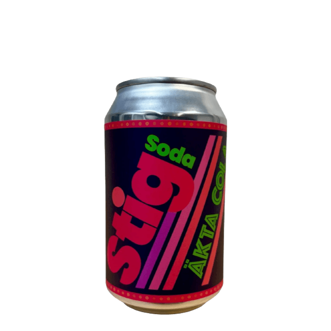 Stigbergets Stigbergets | Soda Akta Cola Alcohol Free | Lattina 33 Cl. 33 CL Organic Beer