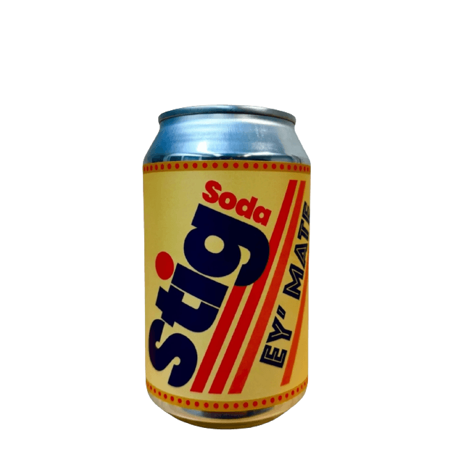 Stigbergets Stigbergets | Soda Ey' Mate Alcohol Free | Lattina 33 Cl. 33 CL Organic Beer