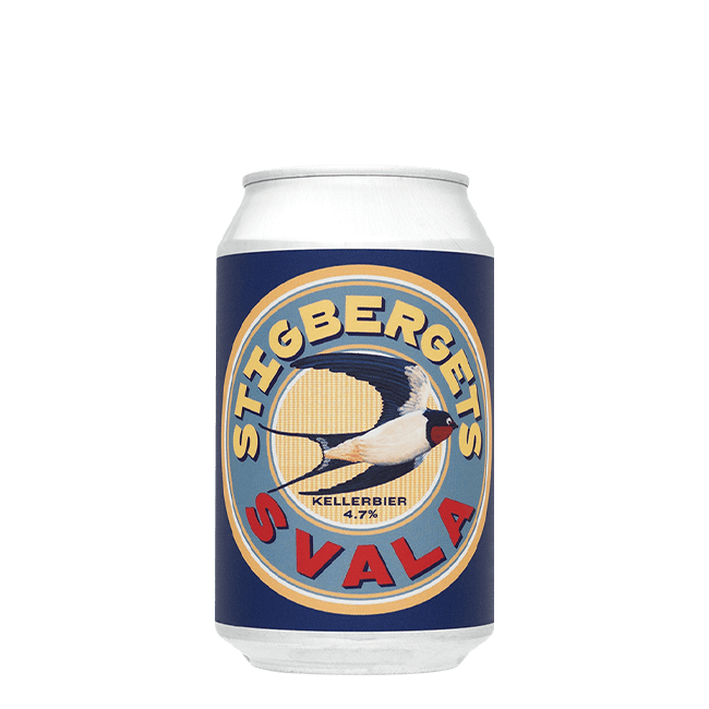 Stigbergets Stigbergets | Svala Kellerbier | 4,7% | Lattina 33 Cl. 33 CL Organic Beer