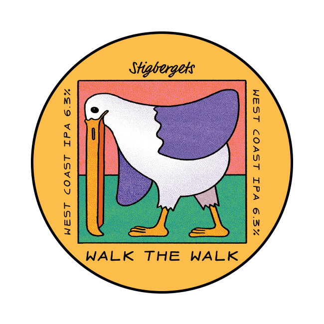 Stigbergets Stigbergets | Walk The Walk | 6,3% | Keykeg 30 Lt. 30 LT Organic Beer