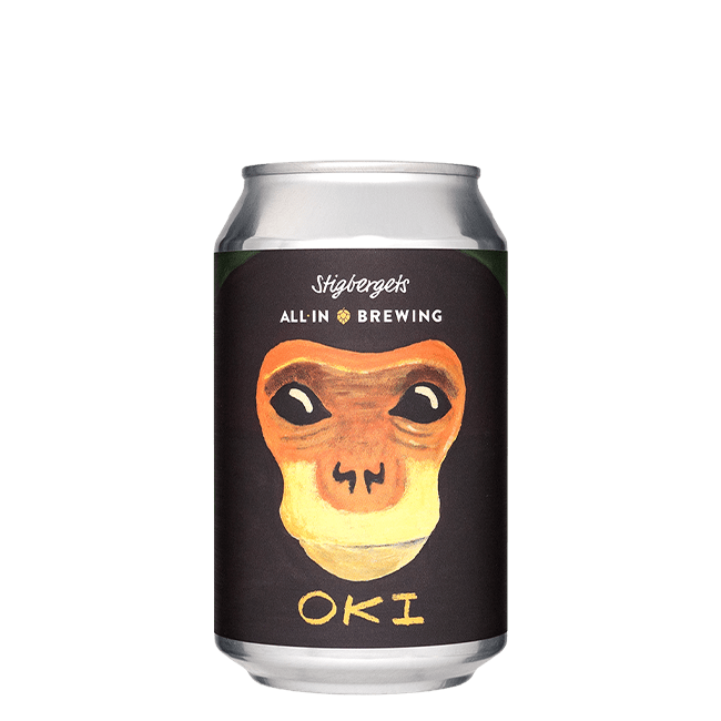 Stigbergets Stigbergets x All In Brewing | OKI | 13,0% | Lattina 33 Cl. 33 CL Organic Beer