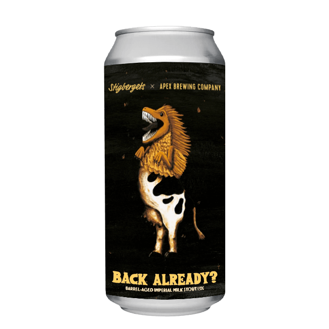 Stigbergets Stigbergets x Apex | BBA Back Already? | 13,0% | Lattina 44 Cl. 44 CL Organic Beer
