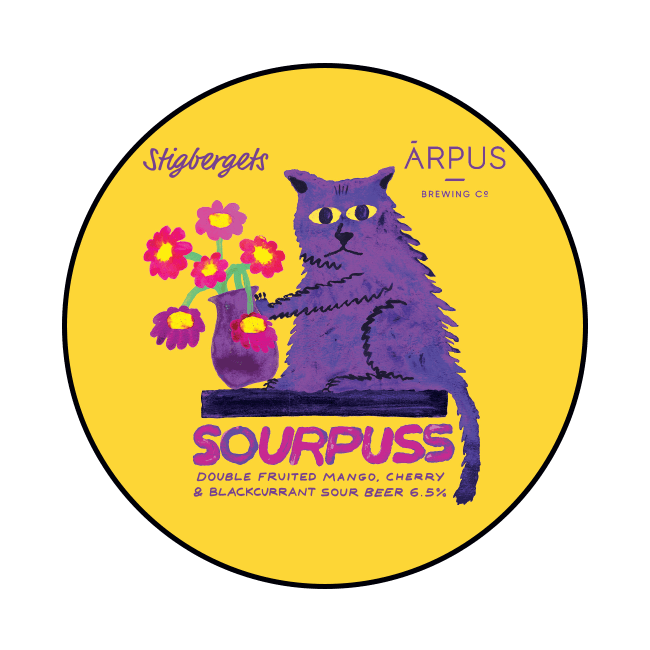 Stigbergets Stigbergets x Arpus | Sourpuss | 6,5% | Keykeg 20 Lt. 20 LT Organic Beer