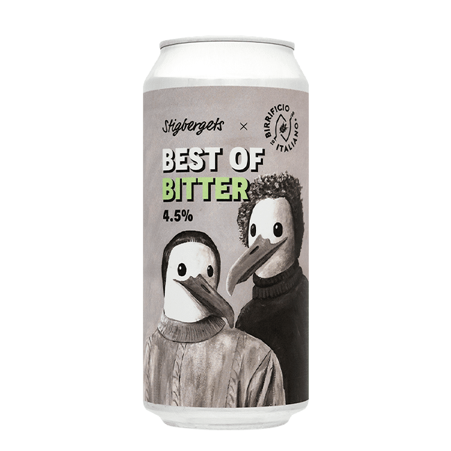 Stigbergets Stigbergets x Birrificio Italiano | Best Of BItter | 4,5% | Lattina 44 Cl. 44 CL Organic Beer