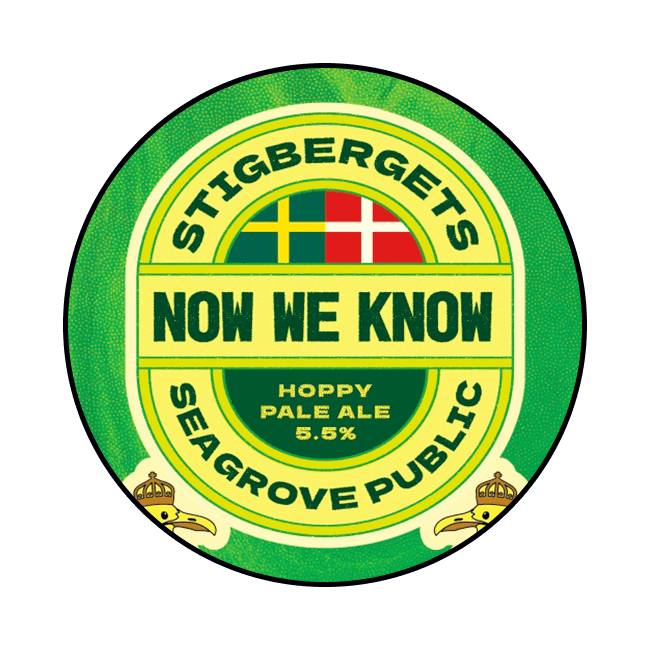 Keykeg 30 Lt. della birra artigianale Now We Know di Stigbergets, Göteborg