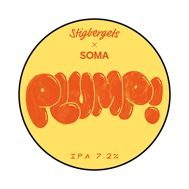 Stigbergets Stigbergets x Soma | Plump | 7,2% | Keykeg con Sacca 30 Lt. 30 LT Organic Beer