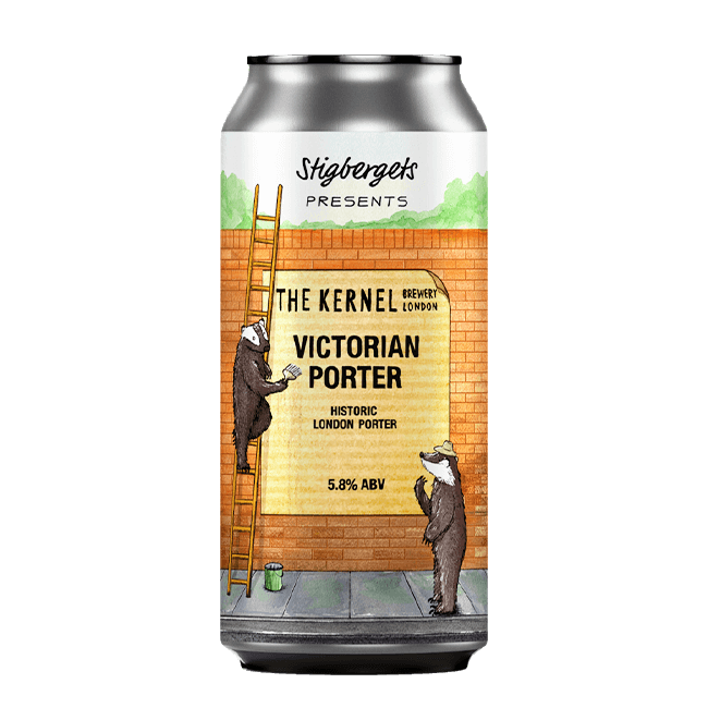 Stigbergets Stigbergets x The Kernel | Victorian Porter | 5,8% | Lattina 44 Cl. 44 CL Organic Beer