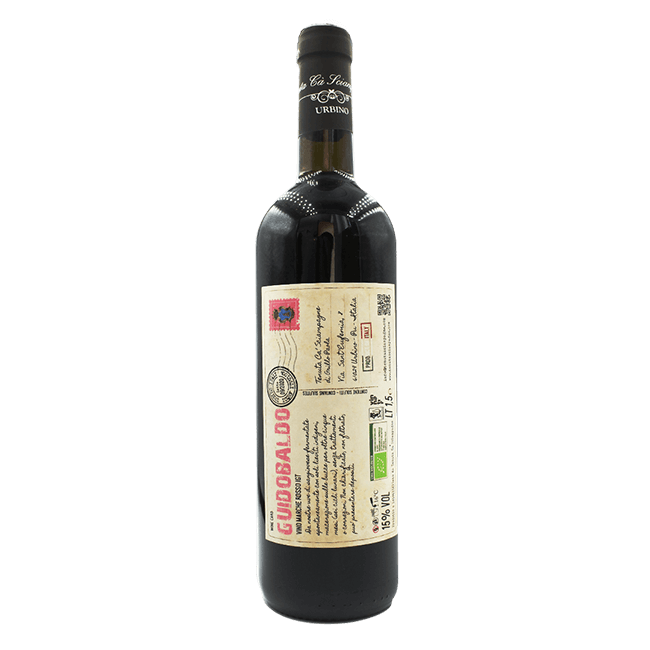 Tenuta Ca' Sciampagne | Guidobaldo 2020 | 15% | Vino Rosso Rifermentato 75 Cl.