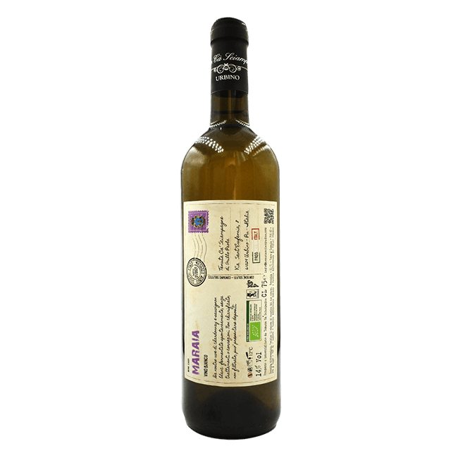 Tenuta Ca' Sciampagne | Maraia 2021 | 14% | Vino Bianco Naturale BIO | Bottiglia 75 Cl.