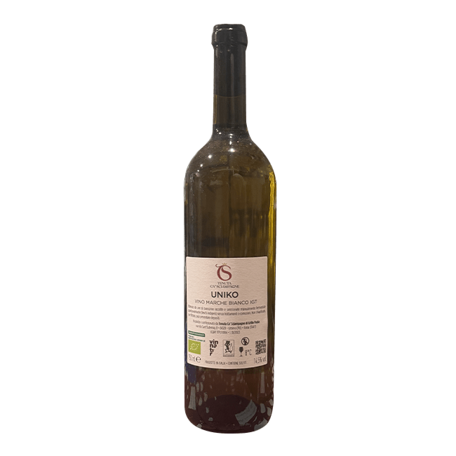 Tenuta Ca' Sciampagne Tenuta Ca' Sciampagne | Uniko IGT Marche 2023 | 14,5% | 75 Cl. 75 CL Organic Beer
