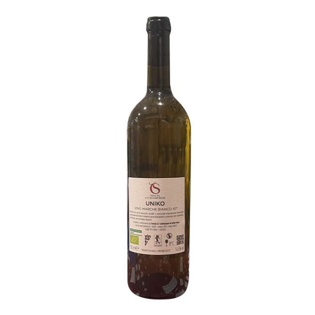 Tenuta Ca' Sciampagne | Uniko IGT Marche 2023 | 14,5% | 75 Cl.