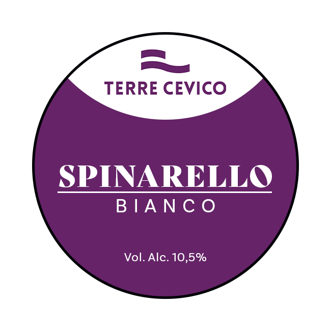 Terre Cevico Terre Cevico | Spinarello | Vino Bianco Frizzante | 10,5% | Acciaio 25 Lt. 25 LT ACCIAIO Organic Beer