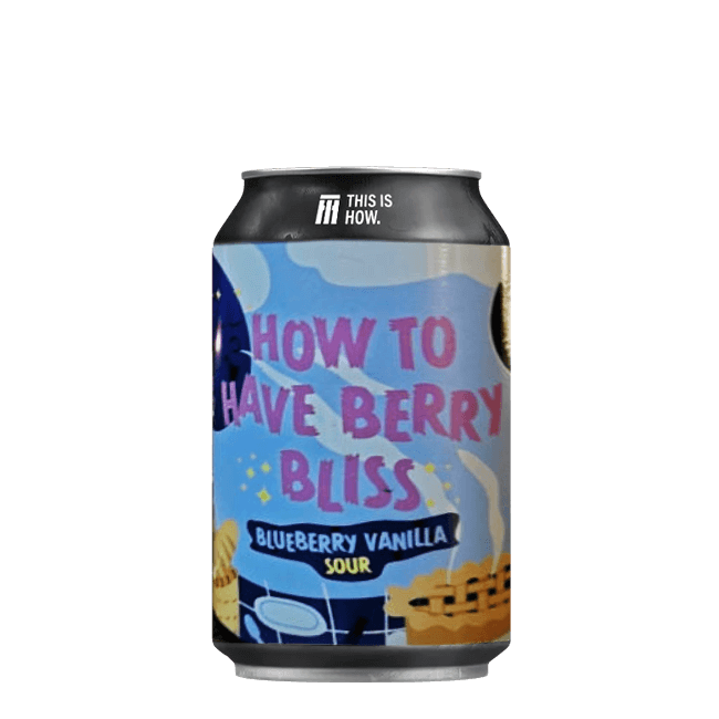 This is How This Is How | How To Have Berry Bliss | 5,0% | Lattina 33 Cl. 33 CL Organic Beer