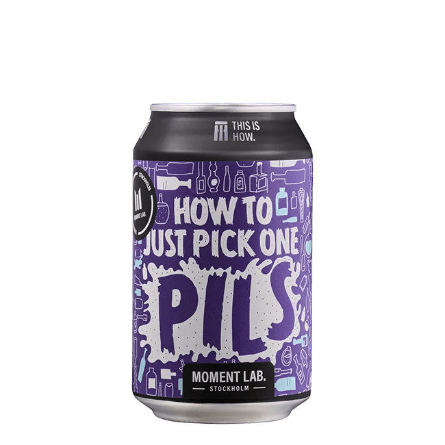 Lattina 44 Cl. della birra artigianale How to Just Pick One Pils di This Is How, Piteå