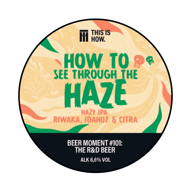 This is How This Is How | How To See Through The Haze | 6,6% | Keykeg 30 Lt. 30 LT Organic Beer