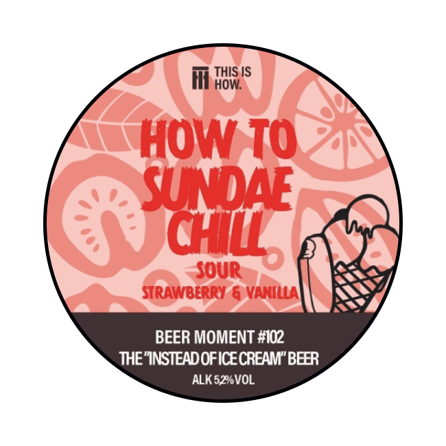 This is How This Is How | How To Sundae Chill | 5,2% | Keykeg 30 Lt. 30 LT Organic Beer