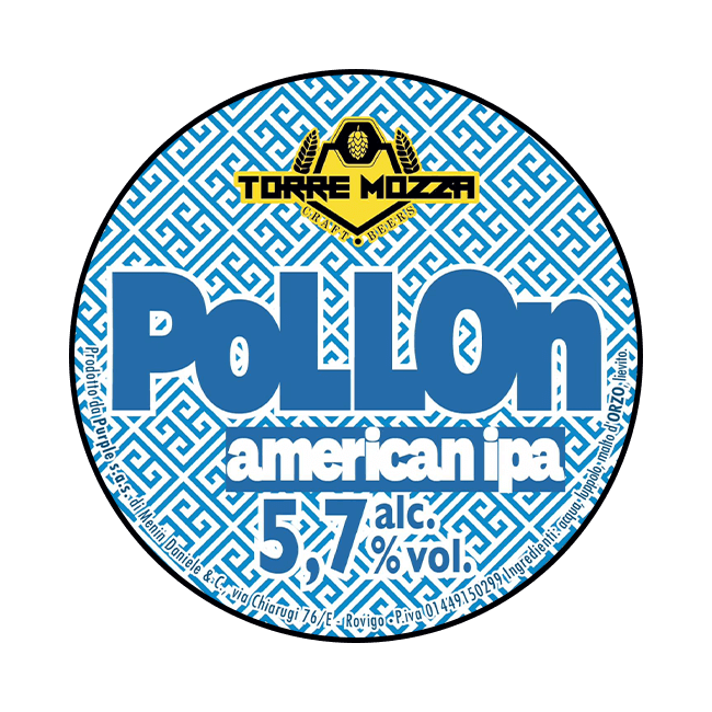 Torre Mozza Torre Mozza | Pollon | 5,7% | Polykeg 25 Lt. 25 LT Organic Beer