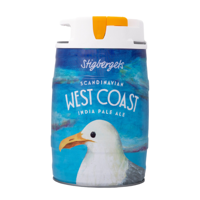 Stigbergets | West Coast IPA | 6,5% | Minikeg 5 Lt.